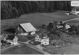 Flugaufnahme Ausflugs-Restaurant Weidenbad Männedorf Fliegeraufnahme - Männedorf