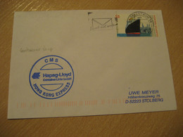 CMS HONG KONG EXPRESS Container Ship Hapag Lloyd 2005 Cancel To Stolberg Germany China HONGKONG - Covers & Documents