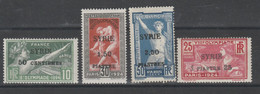 710  *  Siria - 1924 - Olimpiadi Di Parigi N. 122/125.MH - Ete 1924: Paris