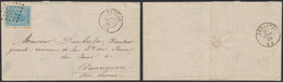 émission 1865 - N°18 Sur LSC Obl Pt 58 çàd Bruges (1866) > Quaregnon  // (DD) - 1865-1866 Perfil Izquierdo