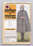 Le Patron De France, Cape En Drap De Laine, 3 Tailles, Utilisable En 7 Tailles - Patterns
