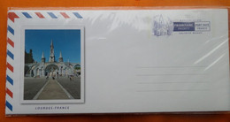 ENTIER POSTAL /LOT DE 3 CARTES-LETTRES /LOURDES/ PORT PAYE VALIDITE MONDE PRIORITAIRE - Prêts-à-poster:  Autres (1995-...)