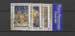 2001 MNH Vaticano Mi 1366-68 - Unused Stamps