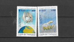 2001 MNH Vaticano Mi 1372-73 Postfris** - Nuevos
