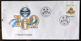 Brazil Envelope Do Gremio Futebol 1 - Autres & Non Classés