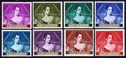 !										■■■■■ds■■ Portugal 1953 AF#786-793 ** Queen Maria II Centennary Set (SALE) - Autres & Non Classés
