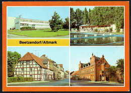 E7776 - TOP Beetzendorf Freibad Schule - Bild Und Heimat Reichenbach - Kloetze