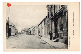 29391-LE-80-ACHEUX-Rue De Louvencourt---------animée------14. - Acheux En Amienois