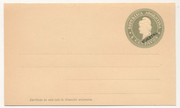 ARGENTINE - Entier Postal - Carte Postale - 4 Centavos (MUESTRA) - Non Illustrée - Postal Stationery