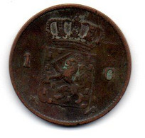 Pays Bas - 1 Cent 1863 - TB - 1849-1890: Willem III.