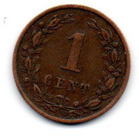 Pays Bas - 1 Cent 1884 - TB - 1849-1890 : Willem III