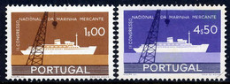 !										■■■■■ds■■ Portugal 1958 AF#841-842 ** Cargo Ship Complete Set (SALE) - Otros & Sin Clasificación