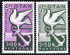 !										■■■■■ds■■ Portugal 1960 AF#849-850 ** NATO Complete Set (SALE) - Altri & Non Classificati