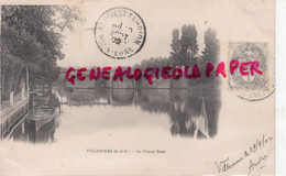 78 - VILLENNES - LE VIEUX PONT - CARTE PRECURSEUR 1902 - Villennes-sur-Seine