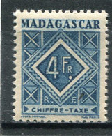 MADAGASCAR  N°  37 **  (Taxe)  (Y&T)  (Neuf) - Postage Due