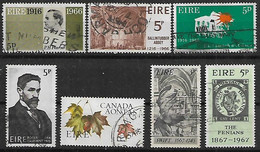 1966-7 Irlanda Personajes-canada-fenianos-abadia 7v. - Other & Unclassified