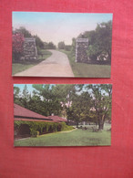 2 Card Lot-- Hand Colored   Allenwood Inn Vermont > Burlington >  Ref 4642 - Burlington
