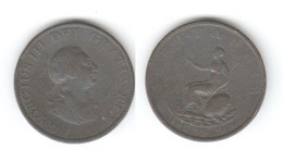 Grande Bretagne Half Penny 31 Mm 1799 Georges III  UK Great Britain - Sonstige & Ohne Zuordnung