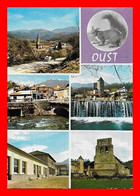 CPSM/gf (09) OUST.  La Ville, Vic D'Oust.  Multivues...M378 - Oust