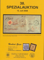 HERBERT GEIER; Bad Staffelstein; 38. SPEZIALAUKTION, 12. Juli 2008; 12,377 Lose; - Cataloghi Di Case D'aste