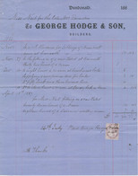 SCOTLAND DUNDONALD George Hodge & Son, Builders 1887 Attractive Nice Old Vintage - Royaume-Uni