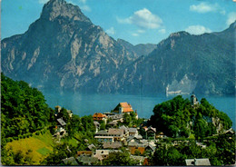 5384  - Oberösterreich , Traunkirchen Vom Malerwinkel Aus Gesehen , Traunsee - Gelaufen 1968 - Traun