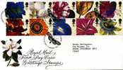 GREAT BRITAIN - 1997  GREETINGS  FLOWERS    FDC - Unclassified