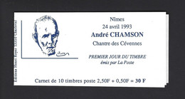 CARNET PRIVE HOMMAGE ANDRE CHAMSON NIMES - Other & Unclassified