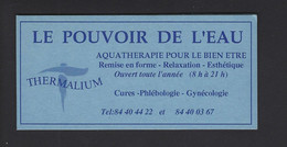 CARNET PRIVE MARIANNE BRIAT LUXEUIL LES BAINS 1992 THEME THERMALISME AQUATHERAPIE - Otros & Sin Clasificación