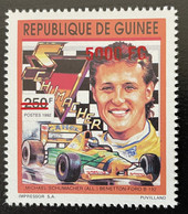 Guinée Guinea 2009 Mi. 6739 Surchargé Overprint Formula Formule 1 One Michael Schumacher Benetton-Ford Formel - Automobile
