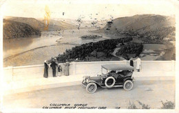 [DC12534] CPA - COLUMBIA GORGE COLUMBIA RIVER HIGHWAY - ANIMATA - AUTO - Viaggiata 1918 - Old Postcard - Altri & Non Classificati