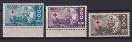 BRESIL - 1935 - YVERT N° 221/234 ** MNH ! CROIX-ROUGE - COTE = 22.5++ EUR. - Ongebruikt