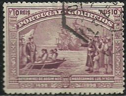 Portugal Madeira 1898 Vasco Da Gama 4º Cent Descoberta Caminho Maritimo Para A India Cancel - Sonstige & Ohne Zuordnung