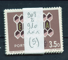 Portugal Lot 1962 Y&T N°908 à 910 - Michel N°927 à 929 *** - EUROPA - Lot De 5 Séries - Feuilles Complètes Et Multiples