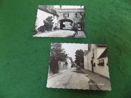 VINTAGE UK SUSSEX: CHICHESTER Canon Lane & Canon Gate X2 B&w Frith - Chichester