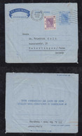 China Hong Kong 1955 Aerogramme Uprated Stationery Air Letter To UEBERLINGEN Germany - Cartas & Documentos