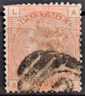 GREAT BRITAIN 1877 - Canceled - Sc# 70, Plate 15 - 4d - Gebraucht