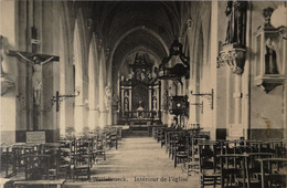 Willebroek - Willebroeck //  Interieur De L'Eglise 1912 - Willebroek