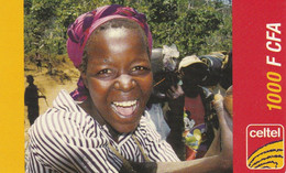 Niger - Celtel - Young Girl 1000F CFA - Niger