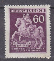 1943	Germany Reich Bohemia And Moravia	113	Mail Messenger - Unused Stamps