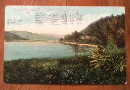 USA - COOPERSTOWN 29/6/1911 - HUTTERS POINT FROM ELDRED'S POINT , OTSEGO LAKE .- - Springfield – Missouri