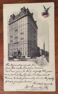 USA -  PRIVATE MAILING CARD - HOTEL MANHATTAN  NEW YORK   - POST CARD FROM NEV YORK 30 APR 1900 TO VERONA  ITALY - Springfield – Missouri