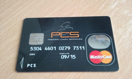 CARTE A PUCE BANCAIRE FRANCAISE PERIMEE PCS (PREPAID CASH SERVICES) !!! - Disposable Credit Card