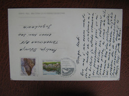 Post Card Traveled 1992th - Brieven En Documenten