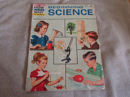Comic Ilustrado - Beginning Science - The How And Why Wonder Book 5011 - Otros Editores