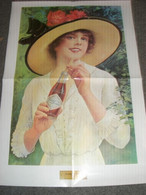 POSTER PUBBLICITARIO COCA COLA -RIPRODUZIONE -SUMMER GIRL 1921 - Affiches Publicitaires