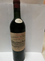 Bouteille Vin Chateau La Garde 1950,appelation Graves Controlés,Louis Eschenauer Propriétaire A Martillac (gironde) - Wijn