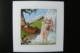 Illustration - Pyrénée - Sternis & Loisel - Ed. Glénat 1999 - Serigraphies & Lithographies