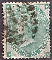 GREAT BRITAIN 1862 - Canceled - Sc# 42 - 1sh - Used Stamps