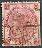 GREAT BRITAIN 1865 - Canceled - Sc# 44 - 3d - Used Stamps